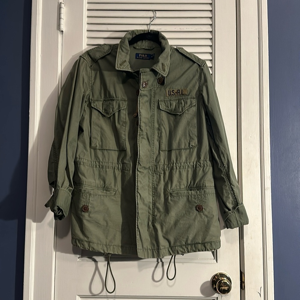 Brand New Camo Green Medium Ralph Lauren Jacket